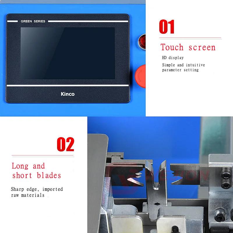 CS-M300 Multi-conductors cable stripping machine for different length wire