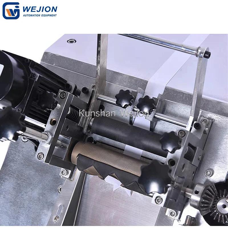 CW-BU120 Ultrasonic high speed cutting machine for garment woven brand label