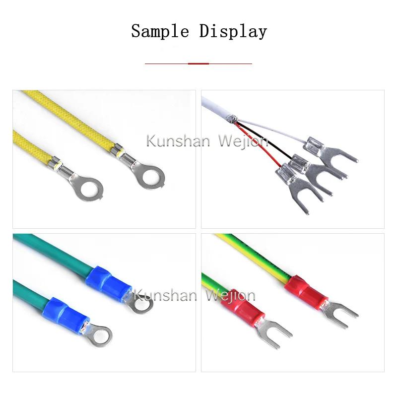 TZ-2T vibrate plate feeding terminal crimping machine for loose bulk terminal assembly