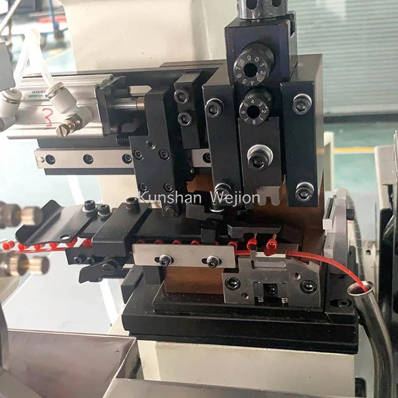 TA-F01 automatic wire cut strip and 2 ends insulation ferrules crimping machine