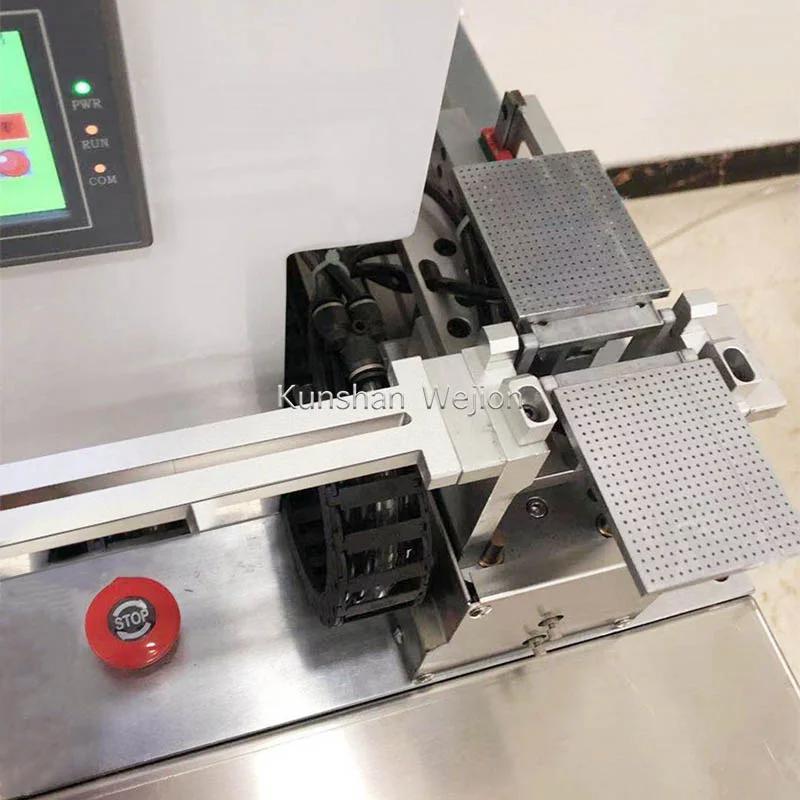 L-DZ10 high speed USB wire flag label foldin machine
