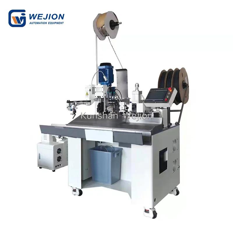 TM-HTB01 High quality multi-core wire cable stripping and crimping machine
