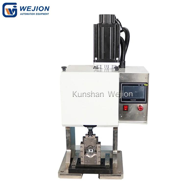 TS-8.0T large size cable terminal lugs crimping machine with servo motor