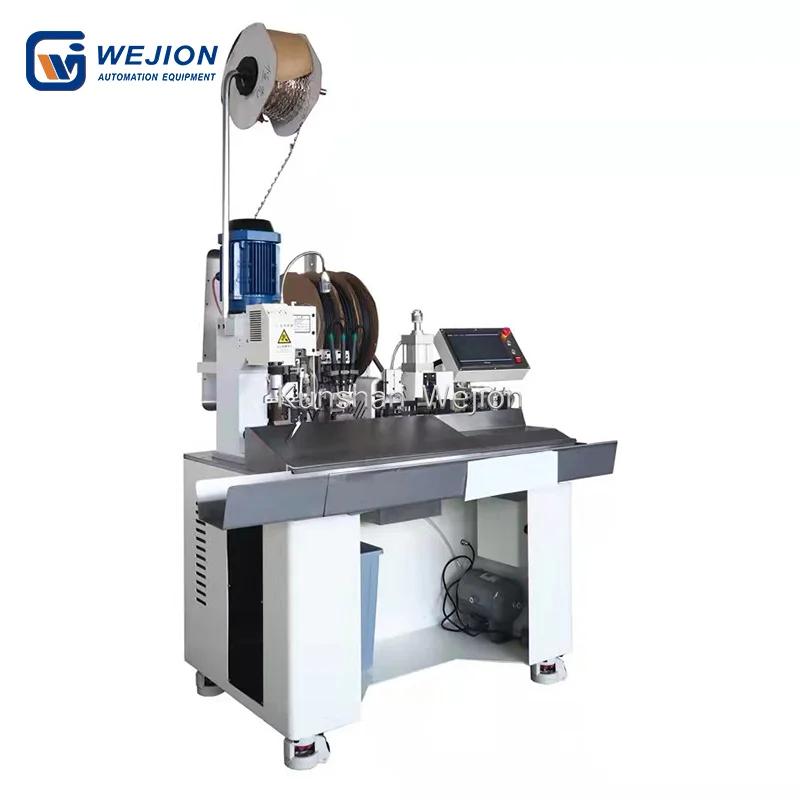 TM-HTB01 High quality multi-core wire cable stripping and crimping machine