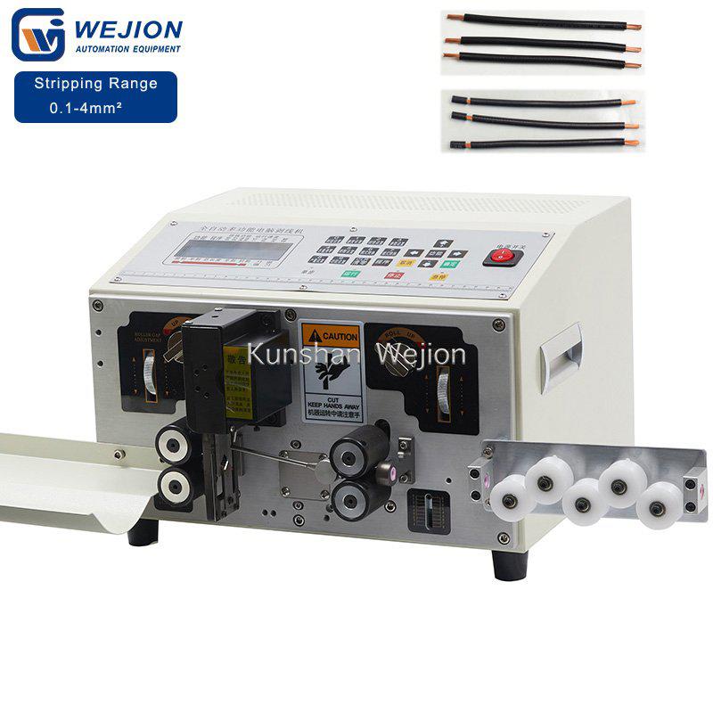 CS-S41 Electrical small wire cutting and stripping machine for 1 core below 4mm2
