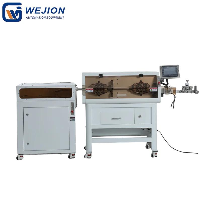 CS-8070Z max. 70 mm² middle wire stripper with coiling machine