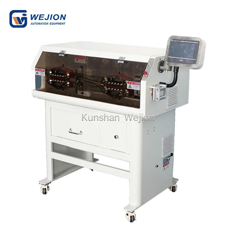CS-8070 Fully automatic multicores wire cut and peel machine for big size 70sqm cables
