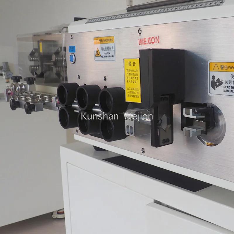 CS-ZW6 6mm²Automatic wire cable cut strip bending machine with CE