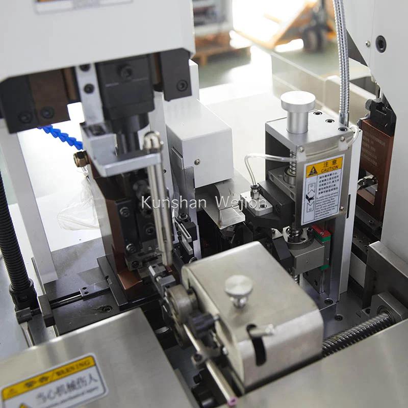 TA-F01 automatic wire cut strip and 2 ends insulation ferrules crimping machine