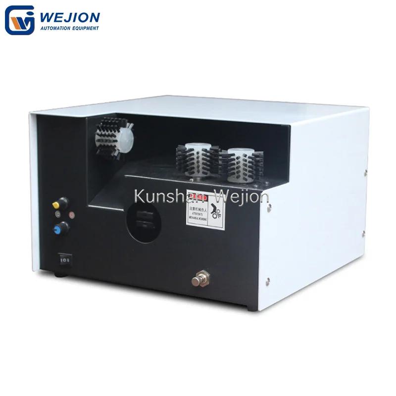 T-23 braid shielded cable disassembly and twisting machine