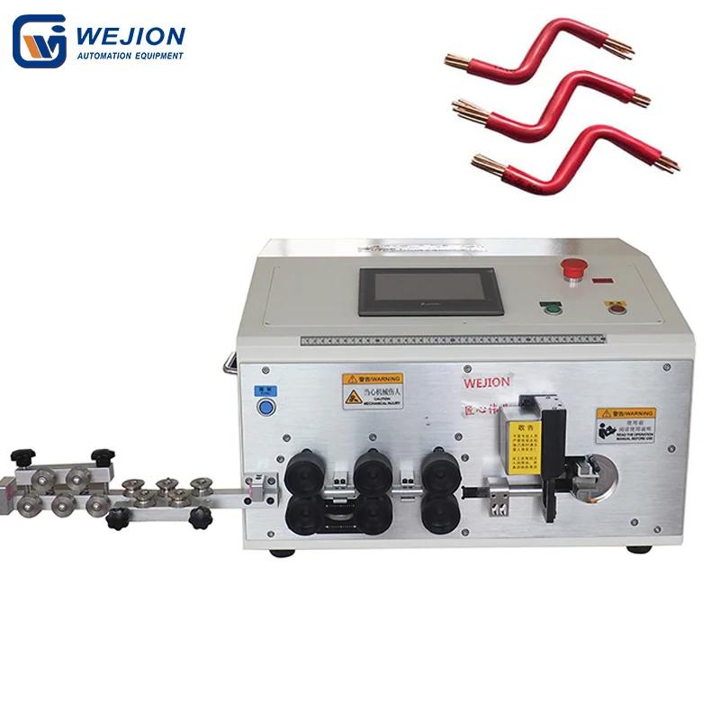 CS-ZW6 6mm²Automatic wire cable cut strip bending machine with CE