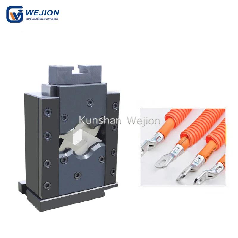 TS-8.0T large size cable terminal lugs crimping machine with servo motor