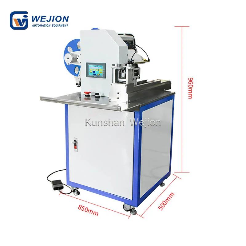 L-DZ10 high speed USB wire flag label foldin machine