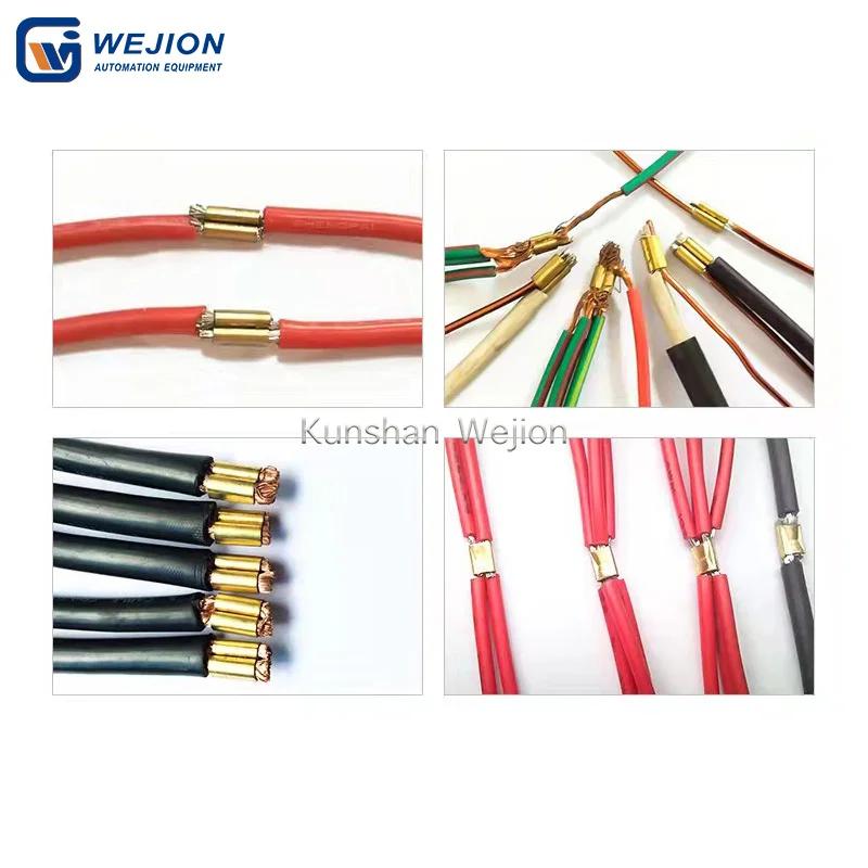 WC-1.8 Industrial metal copper belt tape splicing machine