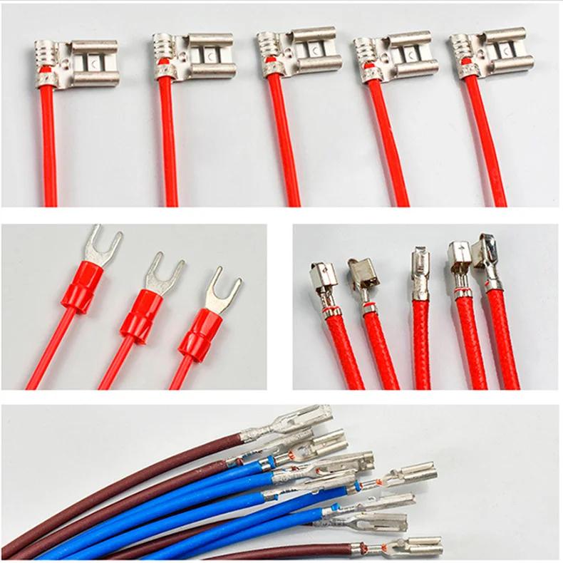 TM-2.0T Semi automatic mute wire terminal crimping machine