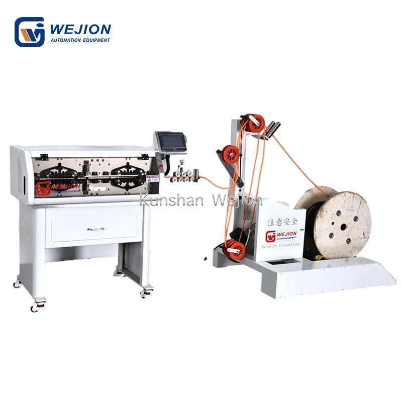 CS-8070 Fully automatic multicores wire cut and peel machine for big size 70sqm cables
