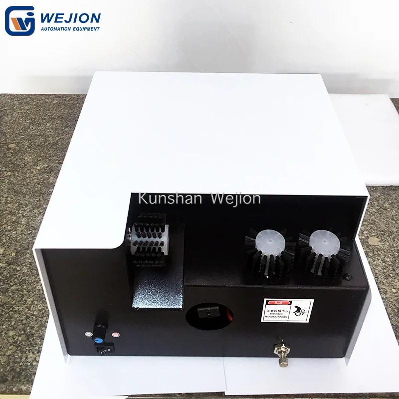 T-23 braid shielded cable disassembly and twisting machine