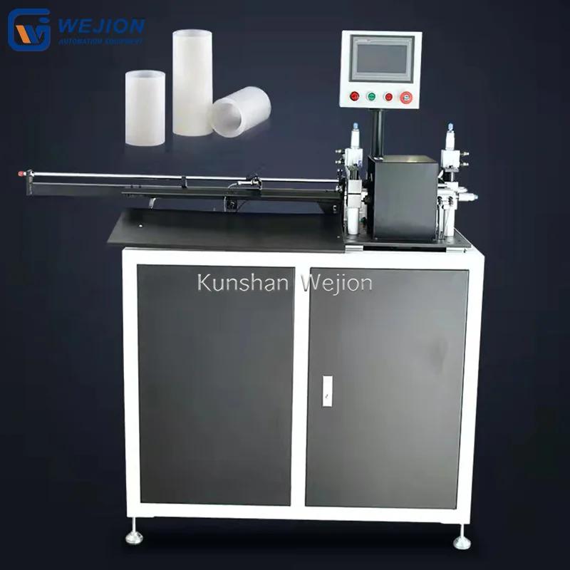 PC-RB50 No-frills automatic big diameter plastic pipe tube cutting machine