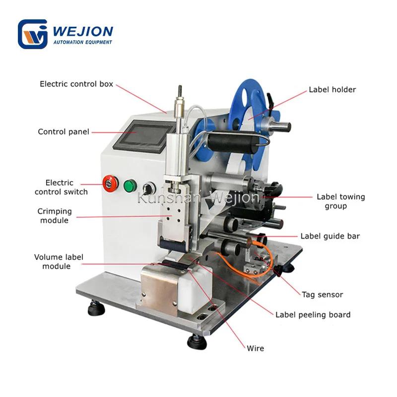 L-550 automatic label wrap around circular labeling machine