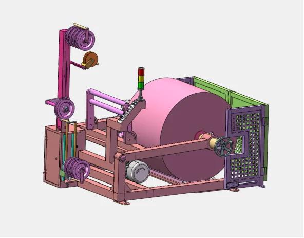 CP-F810 large cable unreeling machine wire uncoiler