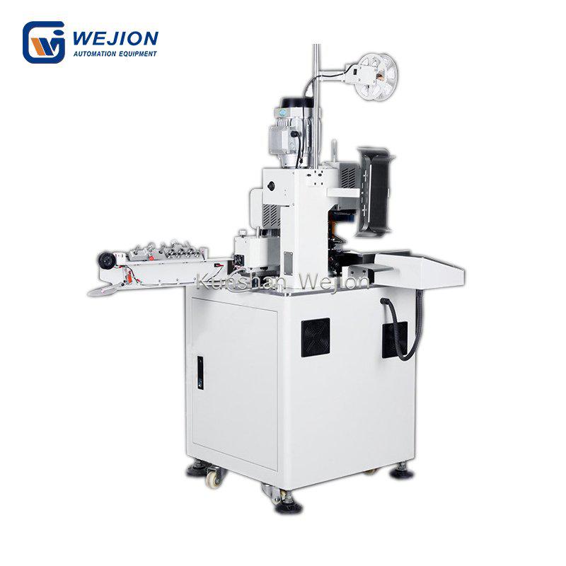 TA-D01 Full automatic wire cut strip and single end crimping machine