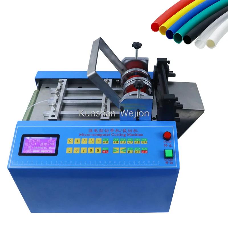 PC-100SS Small size soft heat shrink tubes and cables cutting machine