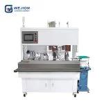 TM-HTB02 Fully automatic 4 cores power cable multi-pin stripping and terminal crimping machine