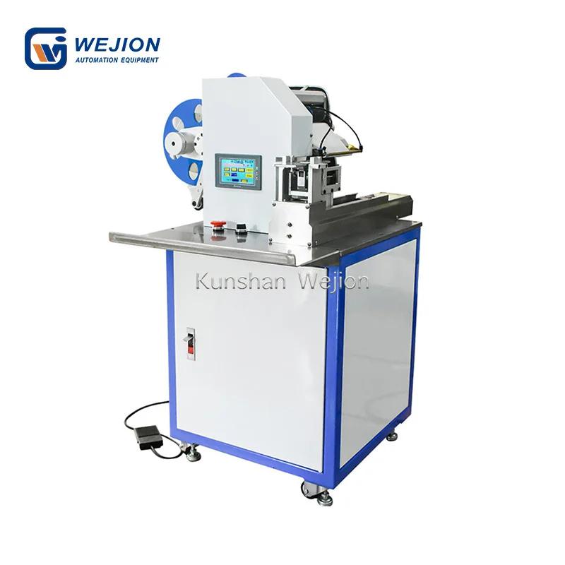 L-DZ10 high speed USB wire flag label foldin machine