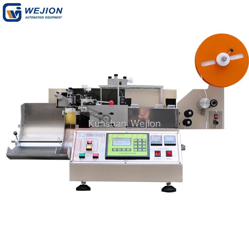 CZ-103B hot and cold knife woven label cutting machine with stacking function