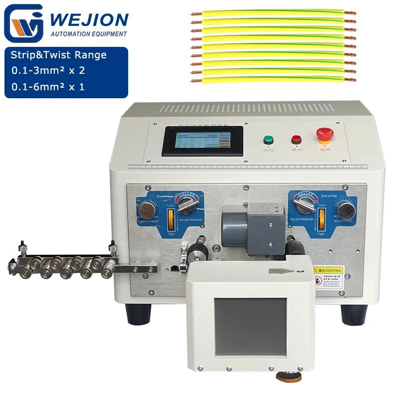 WJ-816 Max for 16mm2 wire cutting and peeling machine