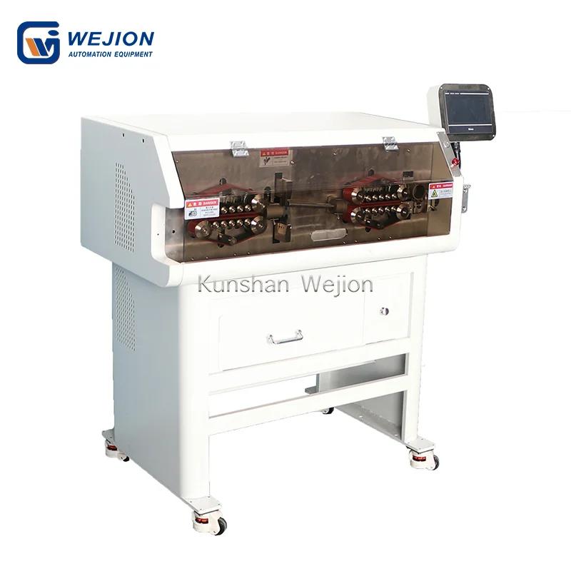 CS-8070 Fully automatic multicores wire cut and peel machine for big size 70sqm cables