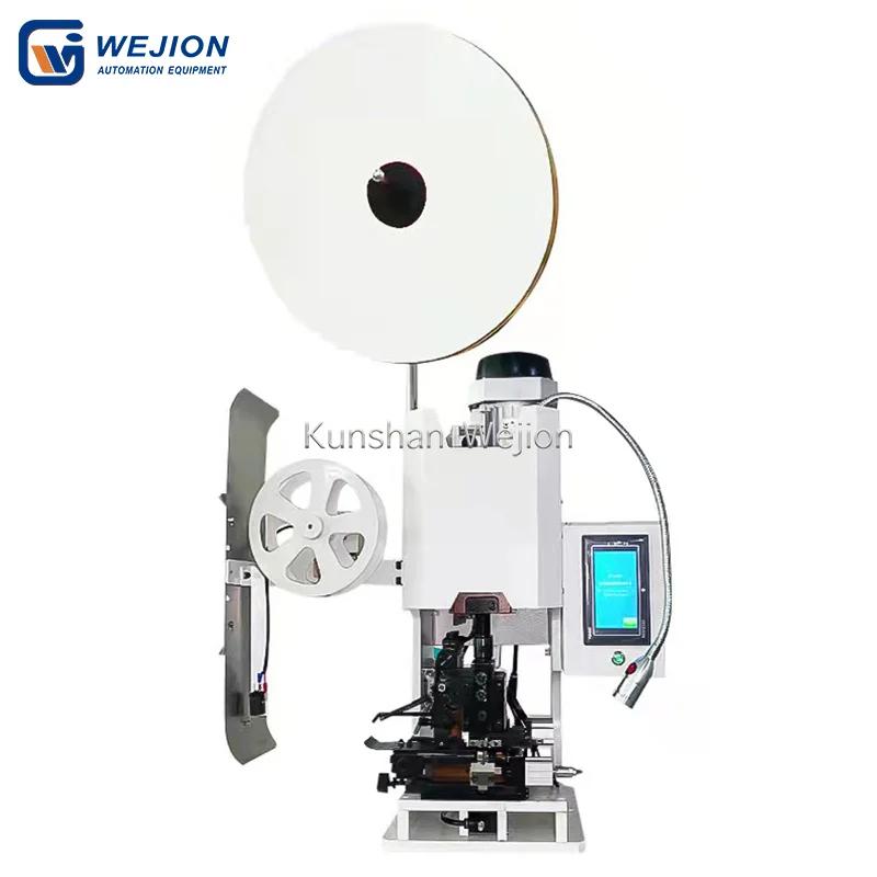 TSC-1800SS Horizontal pneumatic terminal strip crimp machine for DC AC terminals