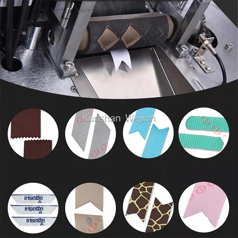 CW-BU120 Ultrasonic high speed cutting machine for garment woven brand label