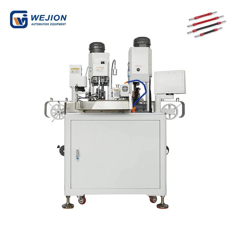 TA-F01 automatic wire cut strip and 2 ends insulation ferrules crimping machine