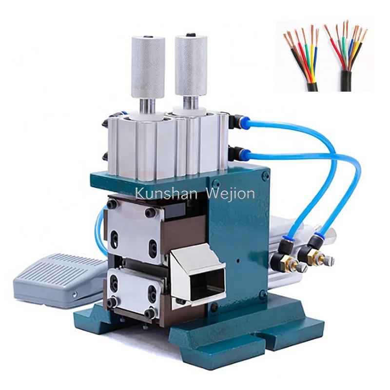 S-3F pneumatic small wire peeling machine